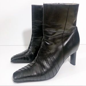 Anne Marino Leather Boots